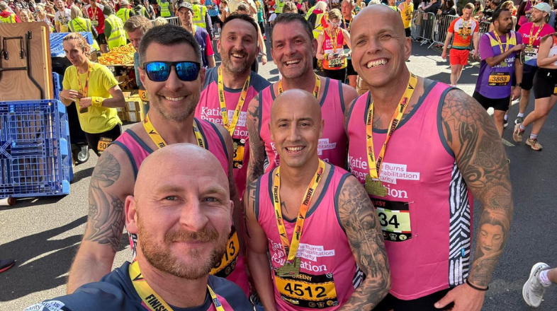 LLHM26 runners fundraising for us