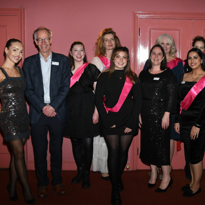 KPF staff team image at annual Christmas carol concert